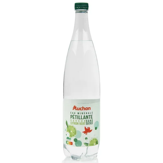Eau gazeuse au citron vert