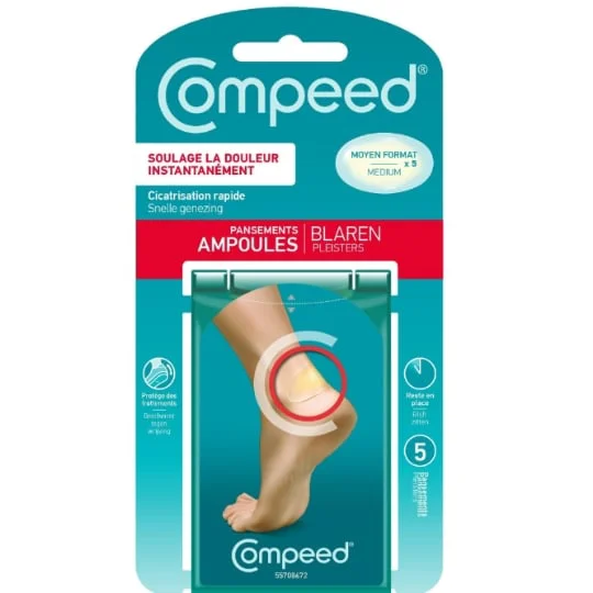 Pansements ampoules moyen format