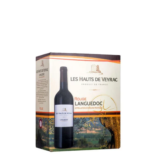 Les Hauts de Veyrac AOP Languedoc Vin Rouge