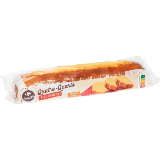 Quatre-quarts pur beurre