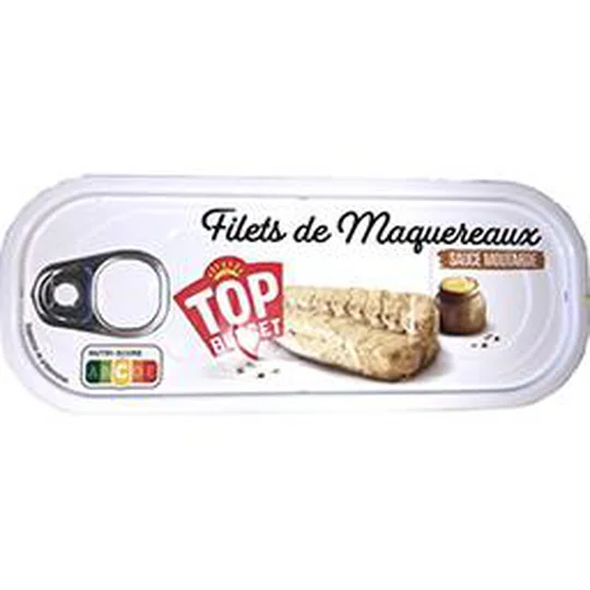 Filets de maquereaux sauce moutarde