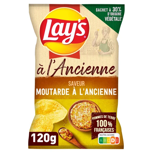 Chips à l'ancienne Moutarde