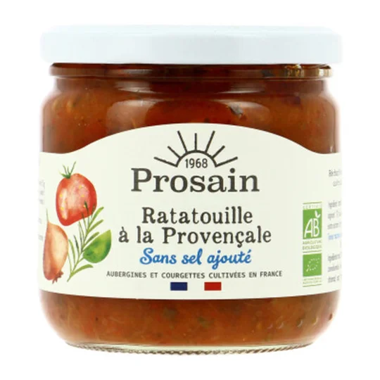 Ratatouille Sans Sel Ajouté Bio