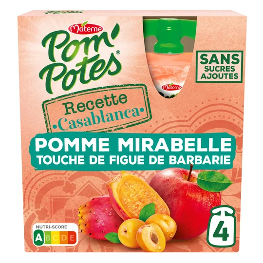 Recette Casablanca Gourdes pomme mirabelle