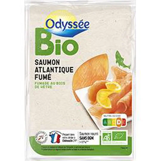 Saumon Atlantique fumé BIO
