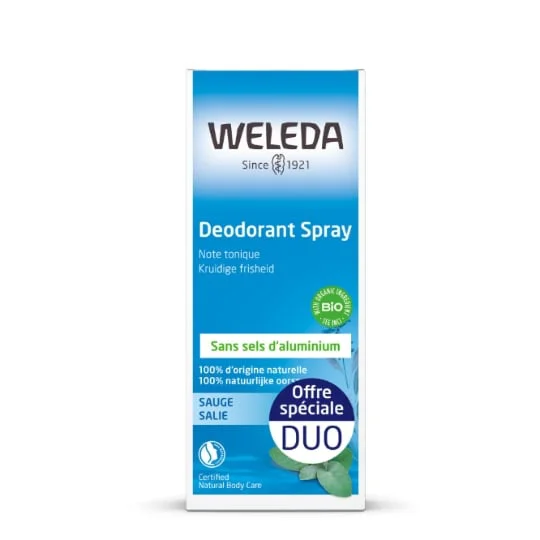 Déodorant Note Tonique Sauge Sans Sels D'Aluminium Bio
