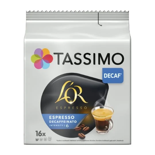 Café dosettes compatibles espresso decaffeinato