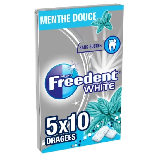 Chewing-gum sans sucres Menthe Douce