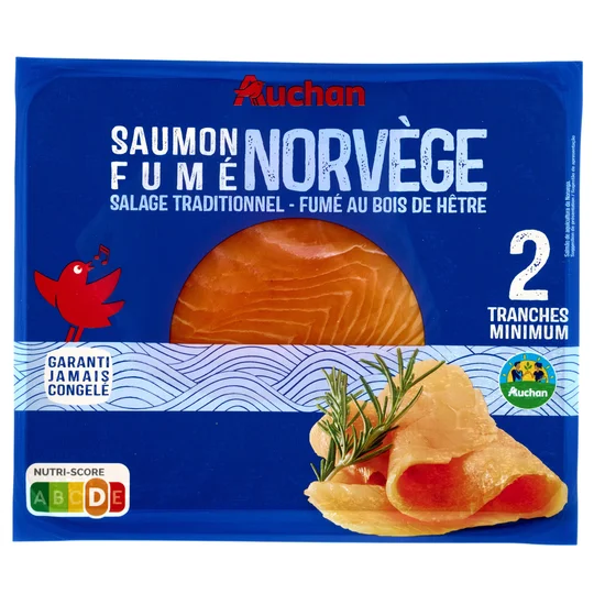 Saumon fumé de Norvège