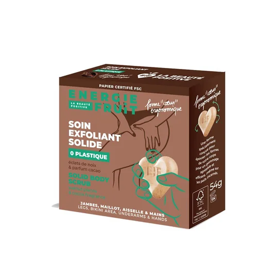 Soin exfoliant solide cacao