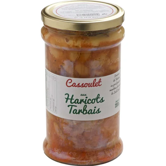 Cassoulet aux haricots tarbais