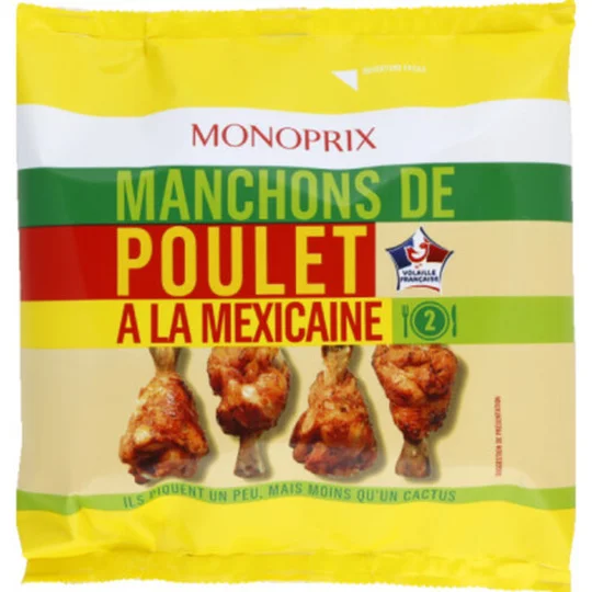 Manchons de poulet mexicain