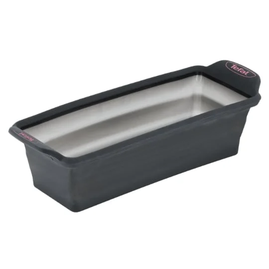 Moule à Cake Crispybake 24 cm Sans BPA Silicone Rétractable J4170414 TEFAL