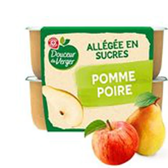 Compote pomme poire