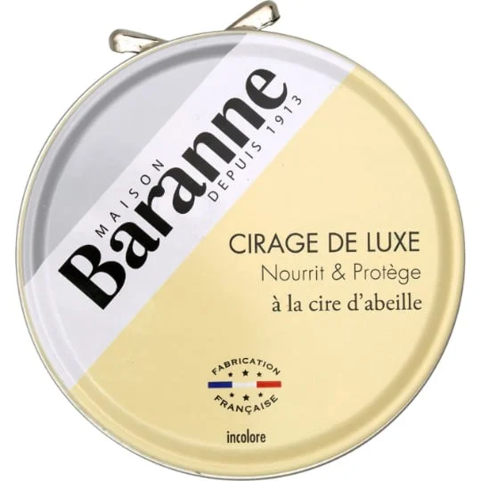 Cirage de luxe à la cire d'abeille incolore