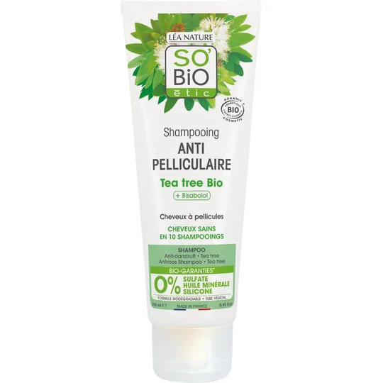 Shampooing antipelliculaire tea tree Bio