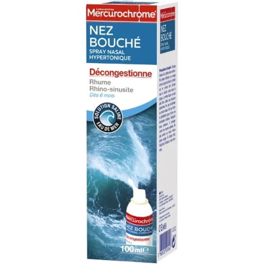 Spray nasal hypertonique