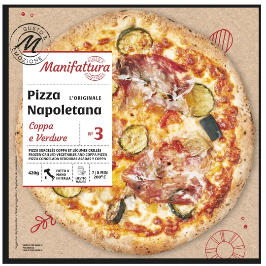 L'originale - Pizza Napoletana - Coppa e verdure...