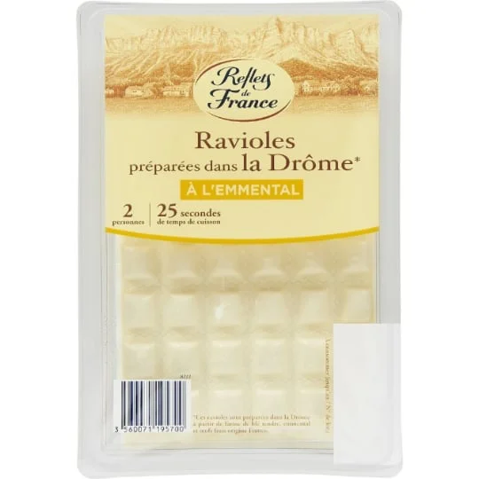 Pâtes fraîches ravioles