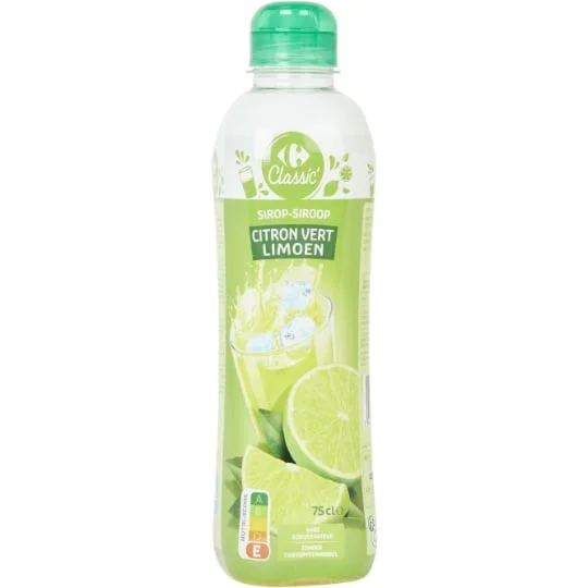 Sirop citron vert
