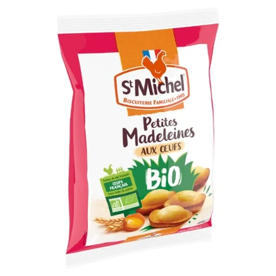 Madeleines petites nature Bio