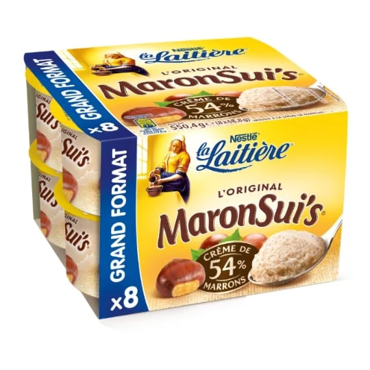 Mousse à la crème de marrons Maronsui's