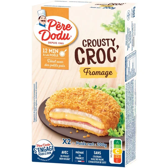 Crousty Croc' Fromage x2
