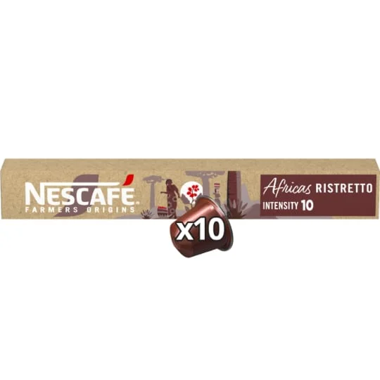 Capsules de café Africas Ristretto intensité 10