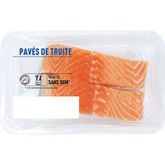 Pavés de truite
