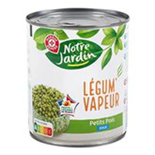 Petits pois doux Vapeur