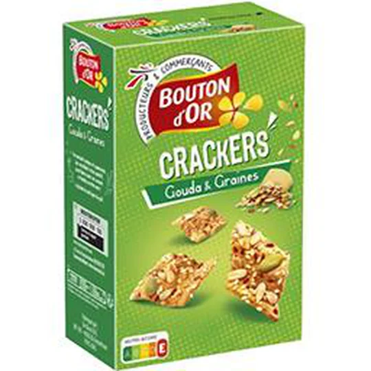 Crackers gouda & graines