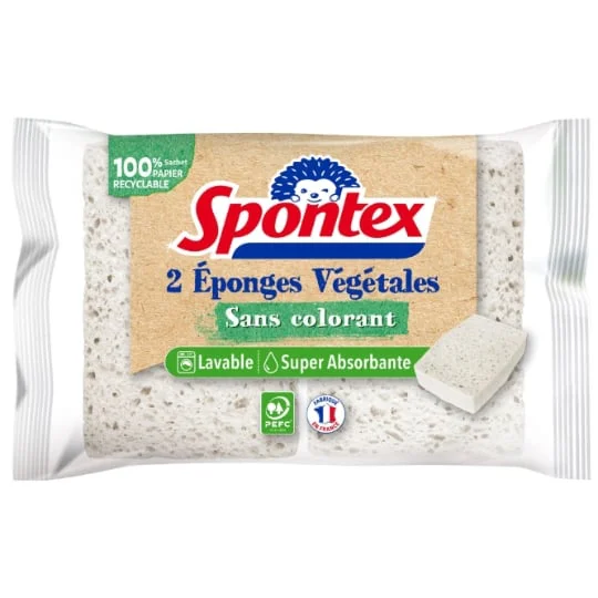 Eponge végétale sans colorant