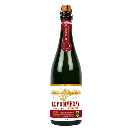 Cidre doux Le Pommeray artisanal de Normandie IGP 2,5%