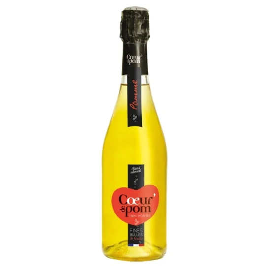 Soda jus de pomme pétillant