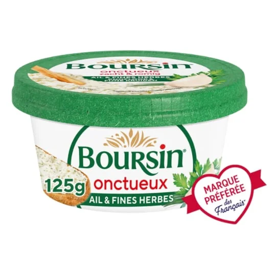Fromage frais à tartiner Ail et fines herbes Onctueux