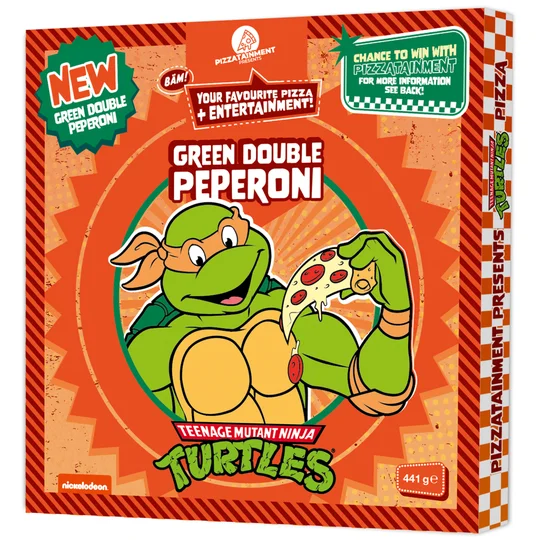 Tortue Ninja - Pizza double peppéroni