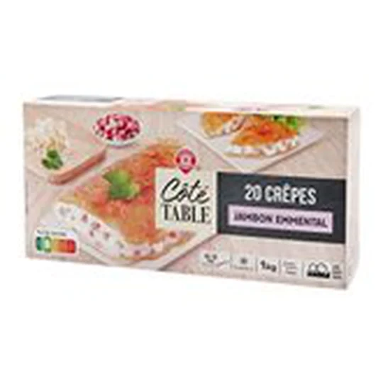 Crêpes Jambon fromage x20