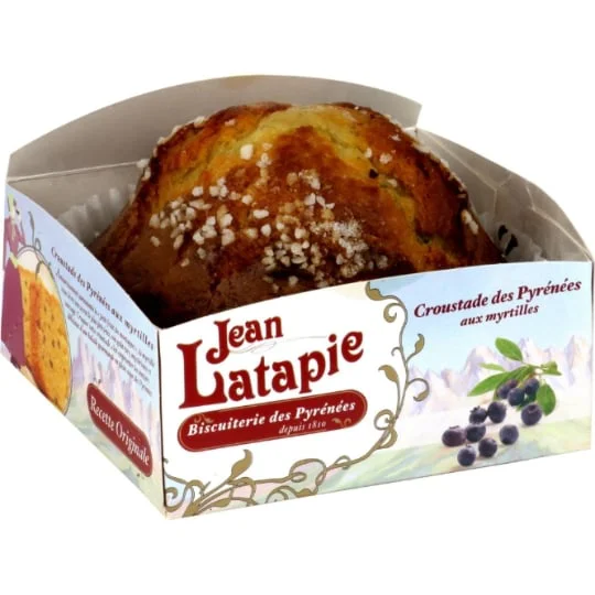 Croustade myrtilles confites
