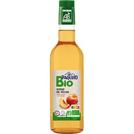 Sirop de pêche BIO