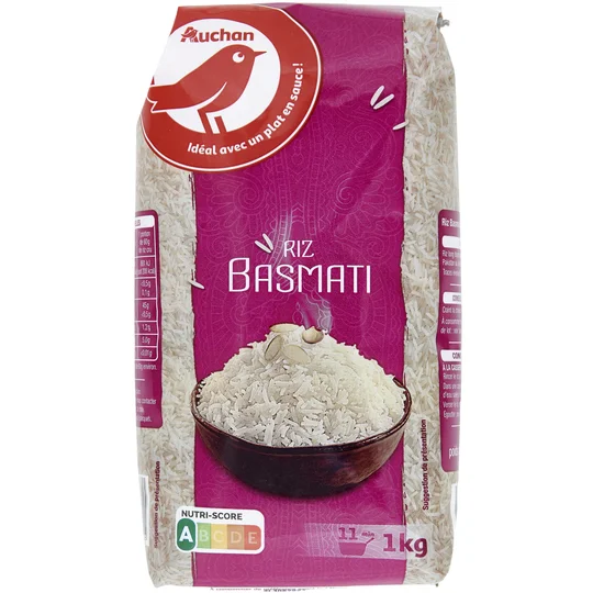 Riz basmati prêt en 11 min