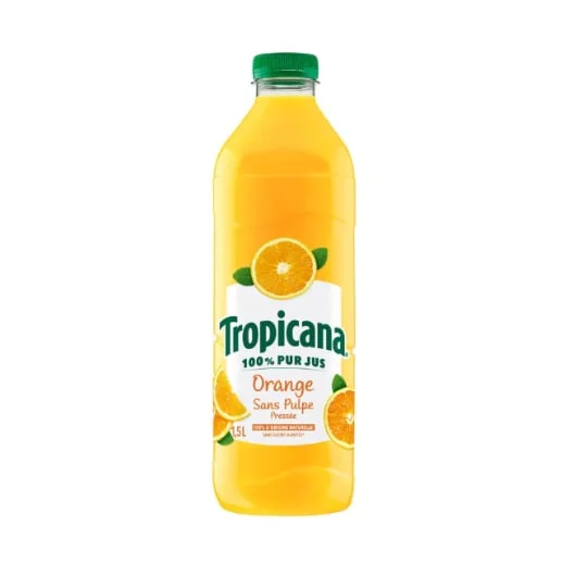 Pur jus d'orange Sans pulpe