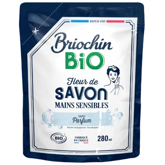 Savon Liquide Mains Sensibles Sans Parfum Bio