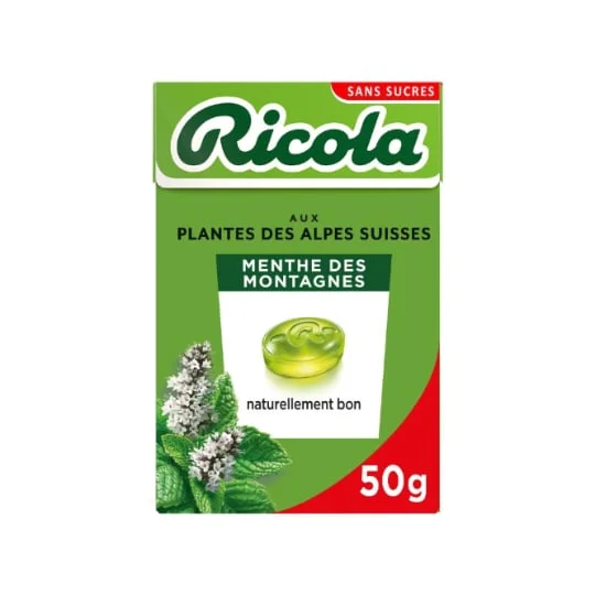 Bonbon à sucer Menthe des Montagnes
