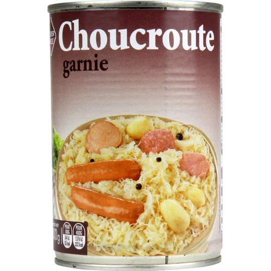 Choucroute au vin blanc