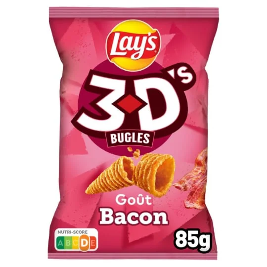Biscuits apéritifs saveur bacon