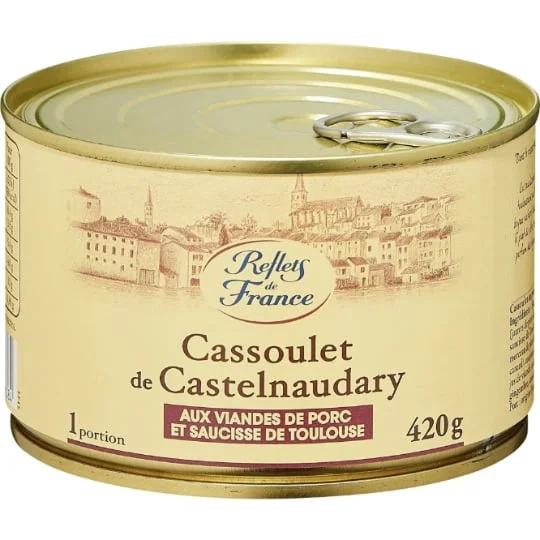 Plat cuisiné Cassoulet