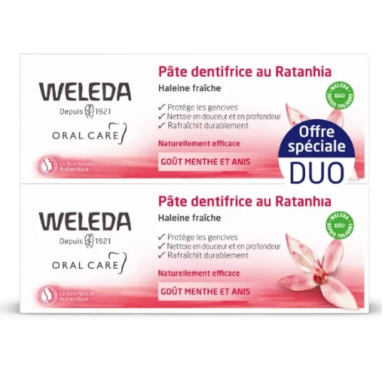 Pâte dentifrice ratanhia