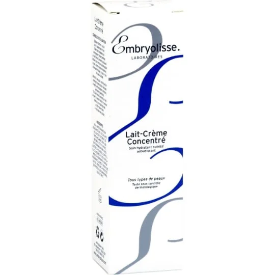 Lait crème concentré hydratant nutritif