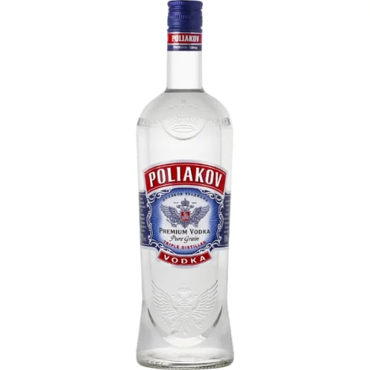 Vodka pure grain triple distilled