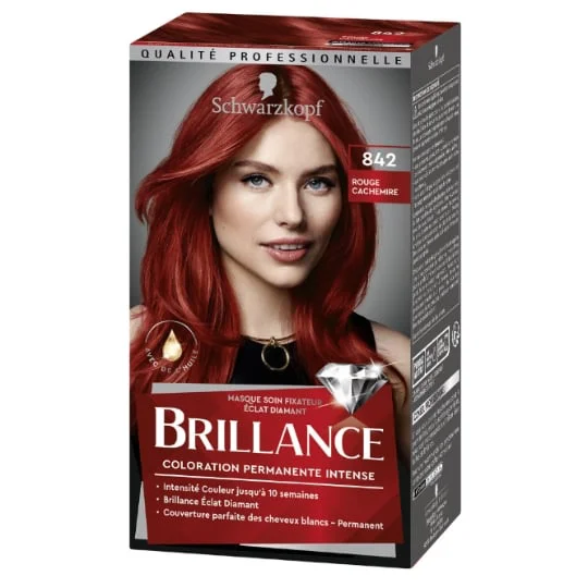 Coloration Permanente rouge cachemire 842